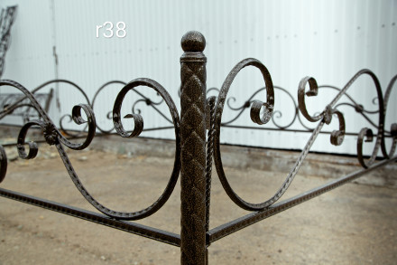 Кованые оградки R38
